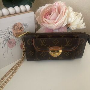 Louis Vuitton Eugene Monogram Clutch with COA